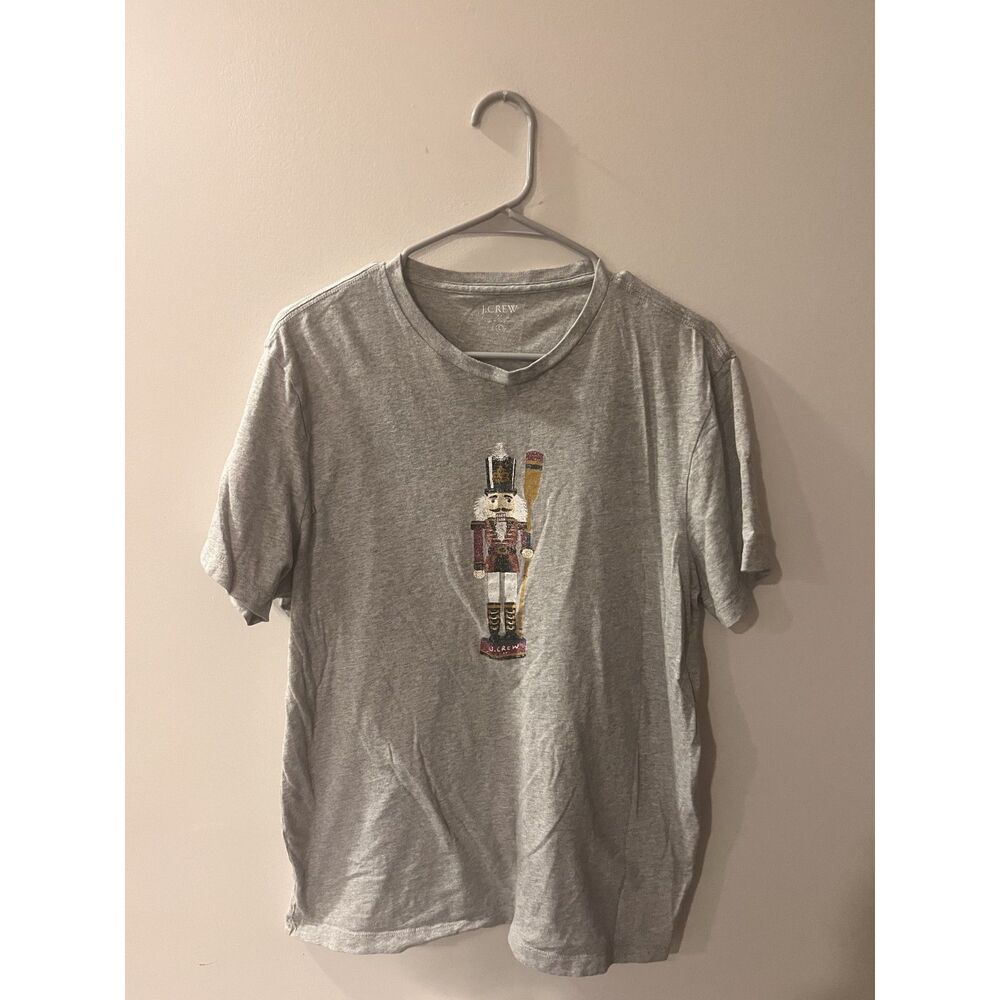 J Crew Mens Christmas Nutcracker Shirt Size Large